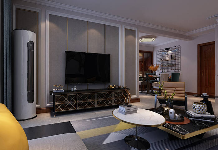 悅海地,美式風(fēng)格